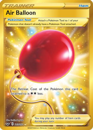 Air Balloon (Secret) (213)/202 Secret Rare Holofoil