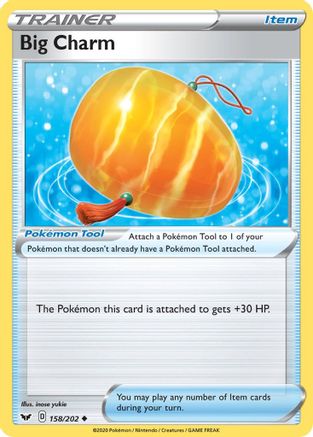 Big Charm (158)/202 Uncommon Reverse Holofoil