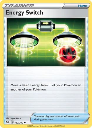 Energy Switch (162)/202 Uncommon Reverse Holofoil