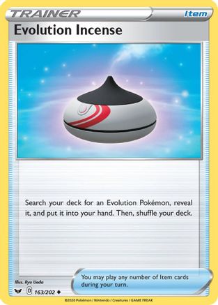 Evolution Incense (163)/202 Uncommon Reverse Holofoil
