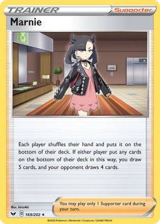 Marnie (169)/202 Holo Rare Reverse Holofoil