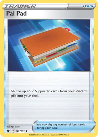 Pal Pad (172)/202 Uncommon Reverse Holofoil
