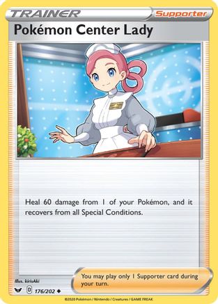 Pokemon Center Lady (176)/202 Uncommon