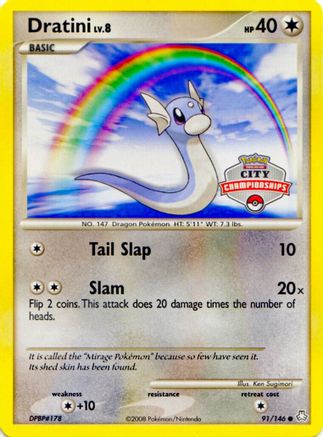 Dratini - 91/146 (City Championships) (91) Promo