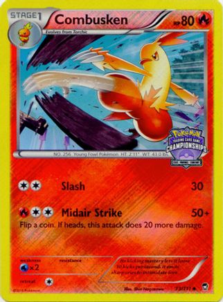Combusken - 13/111 (State Championships) (13) Promo Reverse Holofoil
