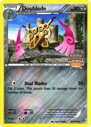 Doublade - 84/146 (Regional Championships) (84) Promo Reverse Holofoil