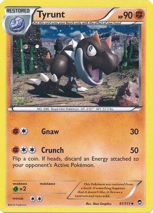 Tyrunt - 61/111 (Cosmos Holo) (61) Promo Holofoil