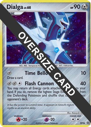 Dialga - DP26 (DP Black Star Promo) (DP26) Promo Holofoil