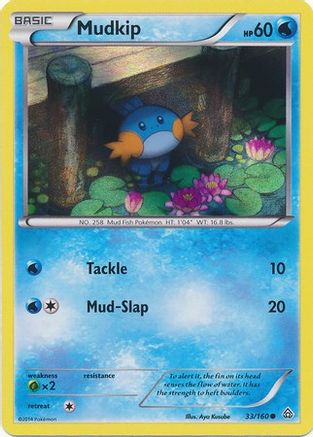 Mudkip - 33/160 (Sheen Holo) (33) Promo Holofoil