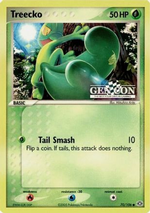 Treecko - 70/106 (GEN CON) (70) Promo