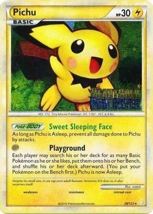 Pichu - 28/123 (Prerelease) (28) Promo Holofoil