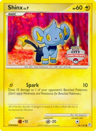 Shinx - 98/130 (City Championships) (98) Promo