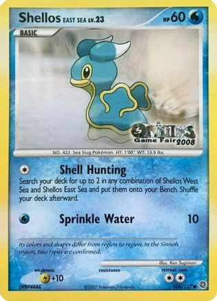 Shellos East Sea - 106/132 (Origins Game Fair 2008) (106) Promo