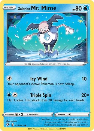 Galarian Mr. Mime (37)/192 Common