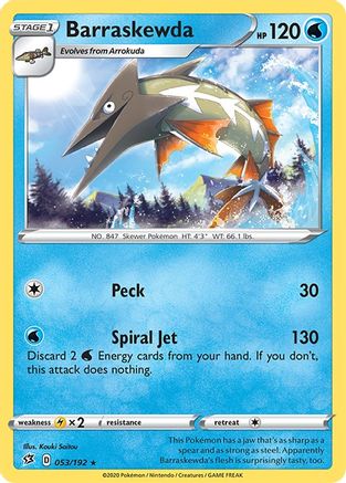 Barraskewda (53)/192 Rare