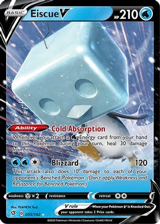 Eiscue V (55)/192 Ultra Rare Holofoil