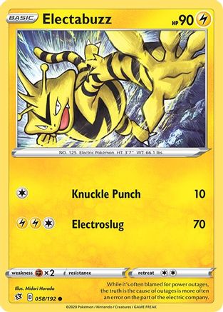 Electabuzz (58)/192 Common