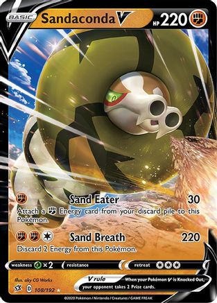 Sandaconda V (108)/192 Ultra Rare Holofoil