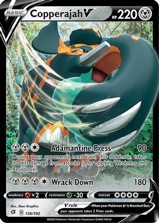 Copperajah V (136)/192 Ultra Rare Holofoil