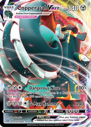 Copperajah VMAX (137)/192 Ultra Rare Holofoil