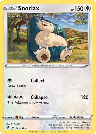 Snorlax (141)/192 Rare