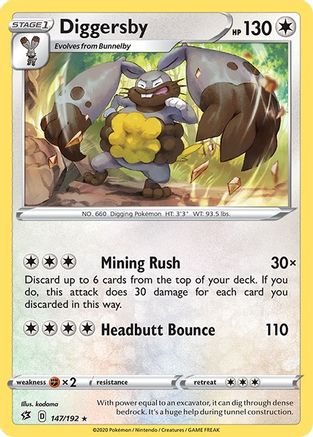 Diggersby (147)/192 Rare