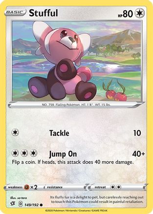 Stufful (149)/192 Common Reverse Holofoil