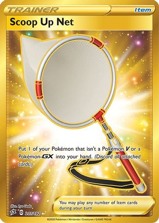 Scoop Up Net (Secret) (207)/192 Secret Rare Holofoil