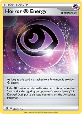 Horror P Energy (172)/192 Uncommon Reverse Holofoil