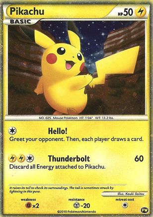 Pikachu (English) (PW) Promo Holofoil