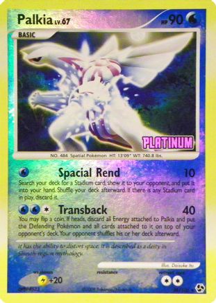 Palkia - 26/106 [Platinum] (26) Promo Reverse Holofoil