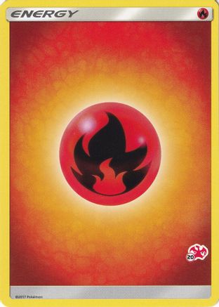 Fire Energy (#20 Charizard Stamped) Promo