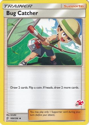 Bug Catcher - 189/236 (#47 Charizard Stamped) (189) Promo