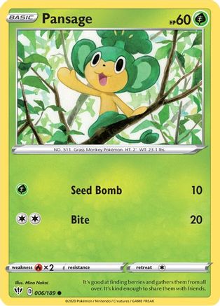 Pansage (6)/189 Common