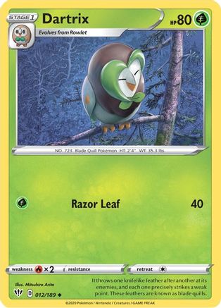 Dartrix (12)/189 Uncommon