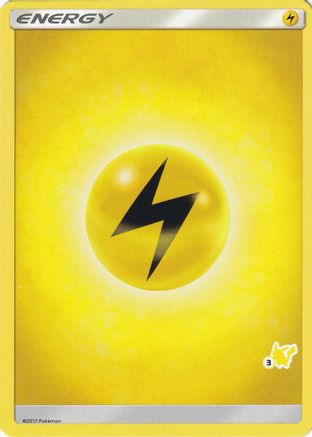 Lightning Energy (#3 Pikachu Stamped) Promo