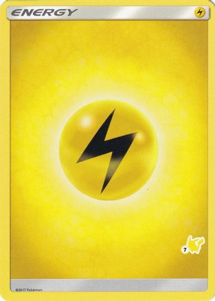 Lightning Energy (#7 Pikachu Stamped) Promo