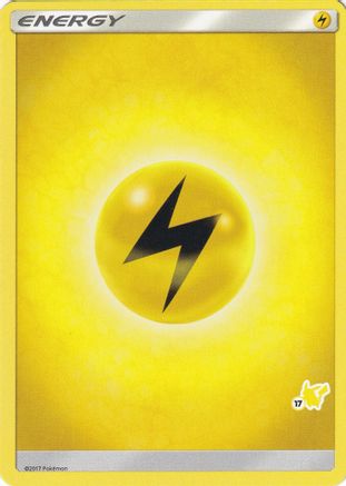 Lightning Energy (#17 Pikachu Stamped) Promo