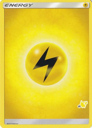 Lightning Energy (#21 Pikachu Stamped) Promo