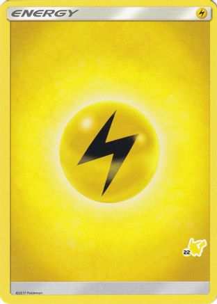 Lightning Energy (#22 Pikachu Stamped) Promo