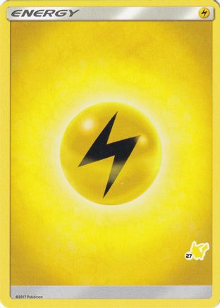 Lightning Energy (#27 Pikachu Stamped) Promo