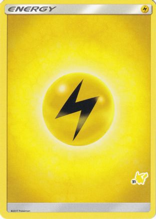Lightning Energy (#31 Pikachu Stamped) Promo