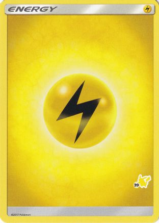 Lightning Energy (#39 Pikachu Stamped) Promo