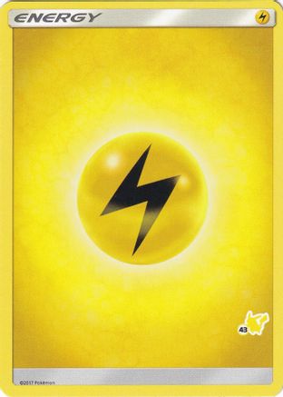 Lightning Energy (#43 Pikachu Stamped) Promo