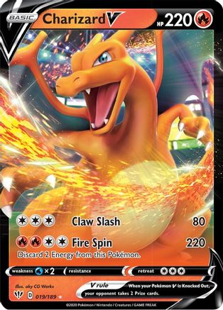 Charizard V (19)/189 Ultra Rare Holofoil