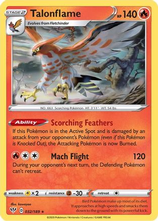 Talonflame (32)/189 Rare
