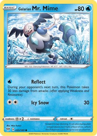 Galarian Mr. Mime (35)/189 Common