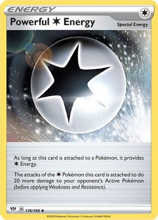 Powerful C Energy (176)/189 Uncommon Reverse Holofoil
