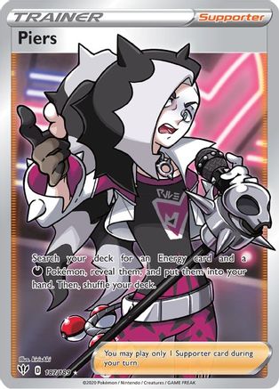 Piers (Full Art) (187)/189 Ultra Rare Holofoil