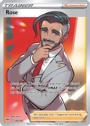 Rose (Full Art) (189)/189 Ultra Rare Holofoil